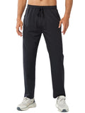 1 x RAW Customer Returns NORTHYARD jogging pants men s sports pants men s long, lightweight, quick-drying training pants, leisure pants, running pants for fitness, sports with zip pockets, black L - RRP €30.99