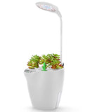 1 x RAW Customer Returns iDOO Indoor Herb Garden with LED Plant Lamps, Hydroponic Growing System with Automatic Timer, Hydroponic or Soil Plants, Height Adjustable Hydroponic Indoor Growing System, 6 Pods, White - RRP €64.88