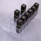 1 x RAW Customer Returns Benbilry 24 Places Lipstick Organizer Lipstick Storage Lipstick Holder Make Up Storage Acrylic Transparent Lipstick Holder - RRP €10.99