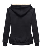 1 x RAW Customer Returns LLdress Sweat Jacket Women s Fleece Jacket with Hood Hoodie Woman Basic Hooded Jacket with Zipper Winter Jacket Hoodie Causal Plush Jacket Outdoor Jacket Fleece Sweater Black S - RRP €49.99