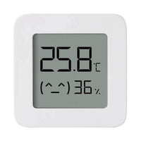 5 x RAW Customer Returns Xiaomi Mi Temperature and Humidity Monitor 2, Plastic, White, 43 mm - RRP €54.1