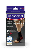 1 x RAW Customer Returns Hansaplast Sport ankle bandage, ankle bandage protects and supports the joint, ankle bandage suitable for the right and left ankle, size L XL - RRP €20.94