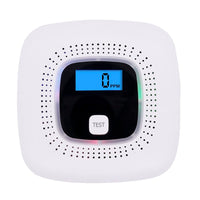 1 x RAW Customer Returns Gikaida Long Life Carbon Monoxide Monitor Battery Powered EN50291 Certified Co Alarm Detector with LCD Display JKD-C618  - RRP €21.48