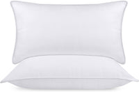 1 x RAW Customer Returns Utopia Bedding Bed Pillows Set of 2 , 40 x 70 cm Bed Pillows Pair, 3D Polyester Fiber White  - RRP €24.58