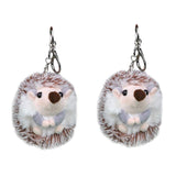 11 x Brand New ifundom 2 Pieces Hedgehog Plush Keychain Stuffed Animal Keychain Adorable Gift Key Ring Bag Pendant - RRP €208.78