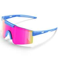 1 x RAW Customer Returns suoso Polarized Sports Glasses Cycling Glasses Cycling Glasses Fast Glasses for Men Women Sports Sunglasses UV400 Transparent Racing Glasses for Mountain Bike Racing Bike - RRP €30.0