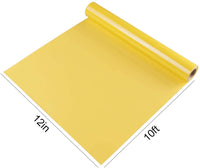 1 x RAW Customer Returns HIKENRI Plotter Film Textile, Vinyl Film Plotter Yellow 30.5 305cm IKENRI Heat Transfer Vinyl Roll Printable Iron on Vinyl Vinyl for Clothing, Bags, Plotters, Crafts - RRP €12.62