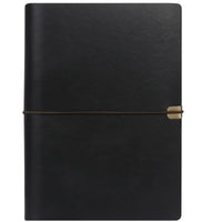 1 x RAW Customer Returns FYY notebook binder A5, A5 PU leather notebook ring binder refillable, 6-ring A5 notebook refillable leather binder for writing, planning, traveling, as a diary or sketchbook, gift for men women - RRP €16.13