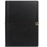 1 x RAW Customer Returns FYY notebook binder A5, A5 PU leather notebook ring binder refillable, 6-ring A5 notebook refillable leather binder for writing, planning, traveling, as a diary or sketchbook, gift for men women - RRP €14.11