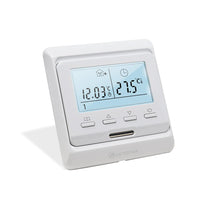 1 x RAW Customer Returns KETOTEK Digital Thermostat Underfloor Heating Electric Programmable Flush-Mounted with Sensor AC 230V 16A, Room Thermostat Electric Underfloor Heating Controller White - RRP €29.99