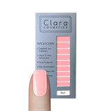 1 x RAW Customer Returns Original Clara Cosmetics stick-on nail polish, 25 self-adhesive nail foils, test winner 2022 in Austria among 6 nail polish foils, up to 4 uses per nail wrap pack, all trendy colors - RRP €14.36