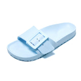 1 x RAW Customer Returns JOMIX Women s Flip Flops Sandals Summer Comfortable Lightweight Bathing Shoes Summer Slippers Shoes Azure Blue, 41 EU, SD2002  - RRP €60.0