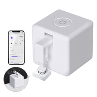 1 x RAW Customer Returns MOES Fingerbot Plus Smart Switch Toggle-Smart Button Pusher Upgrade with Touch Control,Compatible with Smart Life App and MOES Tuya BLE Hub for Alexa, Google Home and Timer Control - RRP €32.99