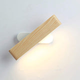 1 x RAW Customer Returns Martll Wall Light LED Wall Lamp Indoor Wooden Wall Lighting 360 Rotatable Wall Light for Living Room Bedroom Staircase Hallway Warm White Bedside Lamp 28cm  - RRP €39.31