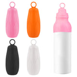 1 x Brand New WLLHYF Elastic Covers for Leak-Proof Travel, 4 Pack Leak-Proof Silicone Covers for Travel, Reusable Travel Bottle Covers, Toiletry Covers, Leak-Proof for Containers and - RRP €32.4