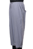 1 x RAW Customer Returns COSDREAMER Men s Baggy Harem Pants Drawstring Casual Cotton Linen Yoga Beach Pants XL, Gray  - RRP €28.51