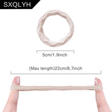 1 x Brand New SXQLYH 20 pieces hair ties for women, hair ties for girls with organizer, hair bobbles for men girls, hair ties scrunchies ponytail rubber, elastic hair bands for women girls MIX B  - RRP €9.56