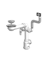 1 x RAW Customer Returns Hidrotecnoagua siphons - Space saving sink drain t-55bm diameter 115 - RRP €22.32