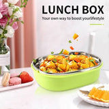 4 x RAW Customer Returns Smallterm lunch box thermal container for food lunch box lunch box for children adults school office or picnic - RRP €95.96