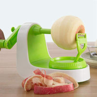 1 x RAW Customer Returns Apple Peeler Multifunction Fruit Peeler Vegetable Fruit Peeler Pear Potato Slices Movement Peeling Machine Quick Manual Adjustment with 8 Blades Cutter - RRP €20.16