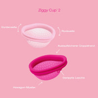 1 x RAW Customer Returns INTIMINA Ziggy Cup 2, Reusable Ultra-thin Menstrual Disc with Extra-flat Design, Reusable Menstrual Cup, Size A  - RRP €26.27