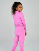 1 x RAW Customer Returns LAPASA sports thermal underwear set for girls, breathable thermal undershirt and thermal leggings, functional underwear sets for children 4-13 years Thermoflux G18 , pink. 9-10 years - RRP €24.79