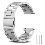 1 x RAW Customer Returns SUNDAREE Compatible with Samsung Galaxy Watch 6 4 Classic 47MM 46MM 43MM 42MM Watch 6 5 4 44MM 40MM Watch 5 Pro 45MM,20MM Silver Men Women Stainless Steel Metal Replacement Watch Band Strap Watch Strap - RRP €19.15