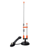 1 x RAW Customer Returns UAYESOK VHF UHF 2M 70Cm Dual Band Mobile Antenna Magnetic Base Antenna - Pl259 Connector With 13Ft 4M Rg-58 Coaxial Cable For Vehicles Car Bus Taxi Transceiver Police Scanner Amateur Radio Orange  - RRP €35.28