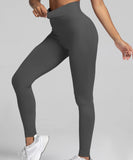 1 x RAW Customer Returns Merlvida High Waist Sports Leggings for Women Push Up Elastic Leggings for Women Seamless Sports Tights for Women Slim Sports Leggings Tummy Control Sportswear Women s Yoga Fitness Pants - RRP €20.77