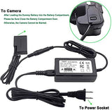 1 x RAW Customer Returns TKDY ACK-E18 AC Power Adapter for Canon EOS Rebel T6i T6s T7i T8i SL2 750D 760D 850D 77D 200D 250D Kiss X8i X9i X10i 8000D 900D RP Cameras - RRP €24.99