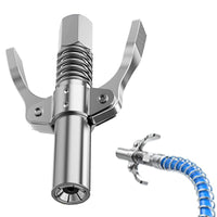 1 x Brand New KOKITS grease gun mouthpiece, grease gun for grease nipples, grease nipple attachment grease gun, double handle grease gun, 10000 PSI, mouthpiece grease gun coupling for grease gun for all types of grease guns. - RRP €32.4