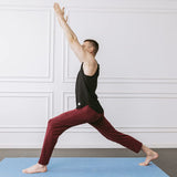 3 x Brand New MaaMgic Men s Yoga Pants Elastic Breathable Casual Trousers Pajamas Trousers in Gym, Burgundy, S - RRP €80.97