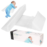 1 x RAW Customer Returns LYPPUL Baby Side Pillow, Removable Safe Baby Sleeping Pillow, Side Support Pillow for 6-12 Months Babies, Provides Adjustable Waist Protection White  - RRP €27.89