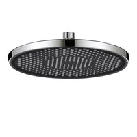 1 x RAW Customer Returns Rain Shower Head Rain Shower Watersaving YUANNY 10 Inch Water Saving Universal Head Shower with Anti-Limescale Nozzles Shower Head, Round Shower Head Diameter 26 cm, Stable ABS Chrome - RRP €24.98