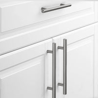 1 x RAW Customer Returns LONTAN Pack of 25 handles for kitchen cupboards, cupboard handles, 160 mm hole spacing, kitchen handles, brushed stainless steel, furniture handles, stainless steel handle, stainless steel cupboard handles in silver - RRP €32.26