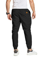 1 x RAW Customer Returns Tansozer men s trousers, modern leisure trousers, men s jogging trousers, men s cotton casual sports trousers, men with pockets, black XL - RRP €23.95