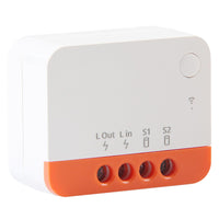 1 x RAW Customer Returns ZBMINI-L2 ZigBee Smart Switch, ZigBee 3.0 Smart Switch Compatible with Alexa, Google Home, ZBBridge, Zigbee Dongle Plus, No Neutral Cable Required - RRP €24.34