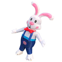 1 x RAW Customer Returns JASHKE Easter Bunny Costume Adult Inflatable Rabbit Costume Men Women Rabbit Costume Inflatable for Adults - RRP €49.99