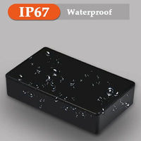 4 x Brand New Pieces Junction Box, IP65 Waterproof Junction Boxes, Electronic Plastic Enclosure, Outdoor Waterproof Junction Box for Electronic DIY, 100x60x25mm - RRP €100.8