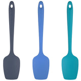 1 x RAW Customer Returns U-Taste Silicone Spatula Spoon Set of 3, 315 Heat Resistant Non-Stick Rubber Spatula, BPA Free Flexible Serving Spoon Kitchen Utensils for Non-Stick Cookware 29cm 3, Multi Blue  - RRP €20.16