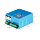 1 x RAW Customer Returns Cloudray CO2 Laser Power Supply 40W CO2 laser power supply for laser engraver cutter CO2 laser engraver MYJG 40W - RRP €88.0