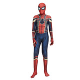 1 x RAW Customer Returns Children s Party Role Play Superhero Jumpsuit, Boy Cosplay No Way Home Iron Red Spider Costume Fancy Dress Carnival Jumpsuit M - RRP €13.44