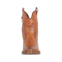 1 x RAW Customer Returns Elara Women s Ankle Boots Cowboy Boots Chunkyrayan 301-A31P Camel-40 - RRP €42.08