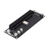 1 x RAW Customer Returns Cablecc Oculink SFF-8612 SFF-8611 to PCIE PCI-Express 16x 4X Adapter with SATA Power Port for Mainboard Graphics Card - RRP €26.9