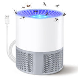 1 x RAW Customer Returns Insect killer, USB electric fly trap, mosquito trap mosquito lamp, mosquito killer lamp with light, fruit fly trap for kitchen indoor outdoor - RRP €25.2