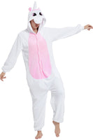 1 x RAW Customer Returns chuangminghangqi Animal Pajamas Unisex Adult Carnival Costume Halloween Pajamas Cosplay Costumes Women Men Animal Tracksuit Pink,M  - RRP €21.53