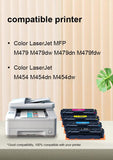 1 x RAW Customer Returns swiss toner Compatible for 415A 415X Toner With Chip for HP 415A Toner for MFP M479fdw Toner HP Color Laserjet Pro MFP M479fnw Toner M479fdw M479dw M479fnw M479fdn M454dw M454dn 4-pack - RRP €189.9