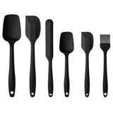 26 x Brand New Piece Silicone Kitchen Utensil Set, Silicone Spatula Set with Spoon, Pastry Brush, Spatula, Food Grade Silicone, Heat Resistant, Stainless Steel and Seamless One Piece Design Black  - RRP €278.72