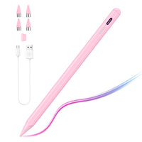 1 x RAW Customer Returns TiMOVO Tablet Pen Compatible with Apple iPad Samsung Lenovo iPhone Android Touchscreen Pen for Tablet Stylus Pen, High Sensitivity iPad Pen with Tip for Tablet Writing Drawing, Pink - RRP €22.27