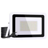 1 x RAW Customer Returns MIWATT 100W LED spotlight 7200LM outdoor light super bright LED floodlight outdoor spotlight floodlight IP68 floodlight spotlight cold white light for garden, garage  - RRP €20.16